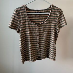 Cute buttoned tee